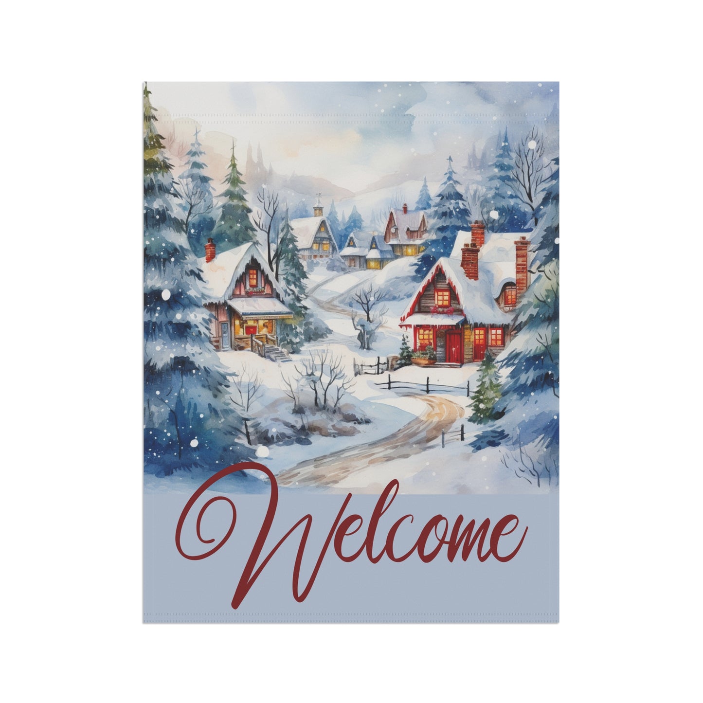 Holiday Home Welcome 2-Sided Garden & House Flag/Banner