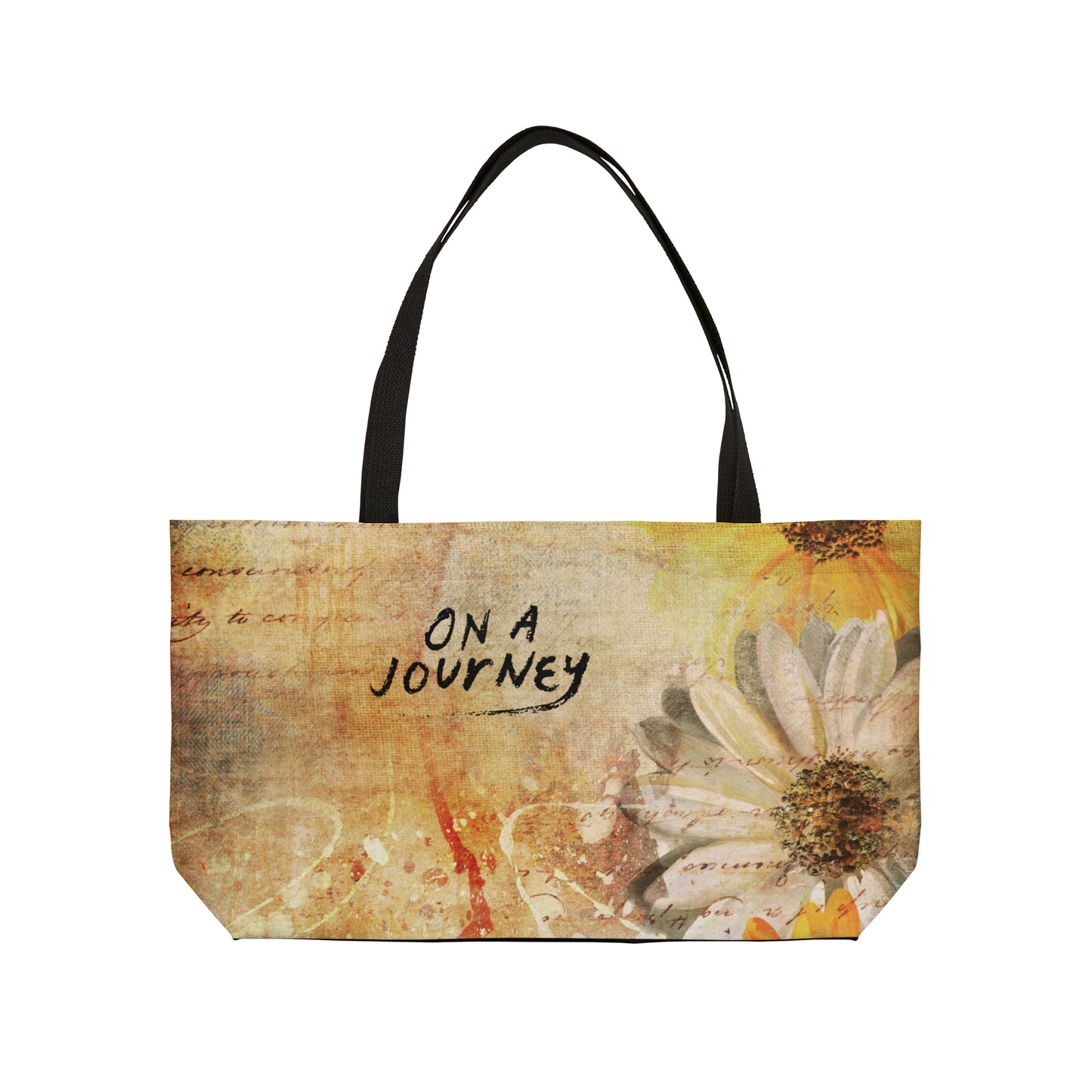 On a Journey Weekender Tote Bag