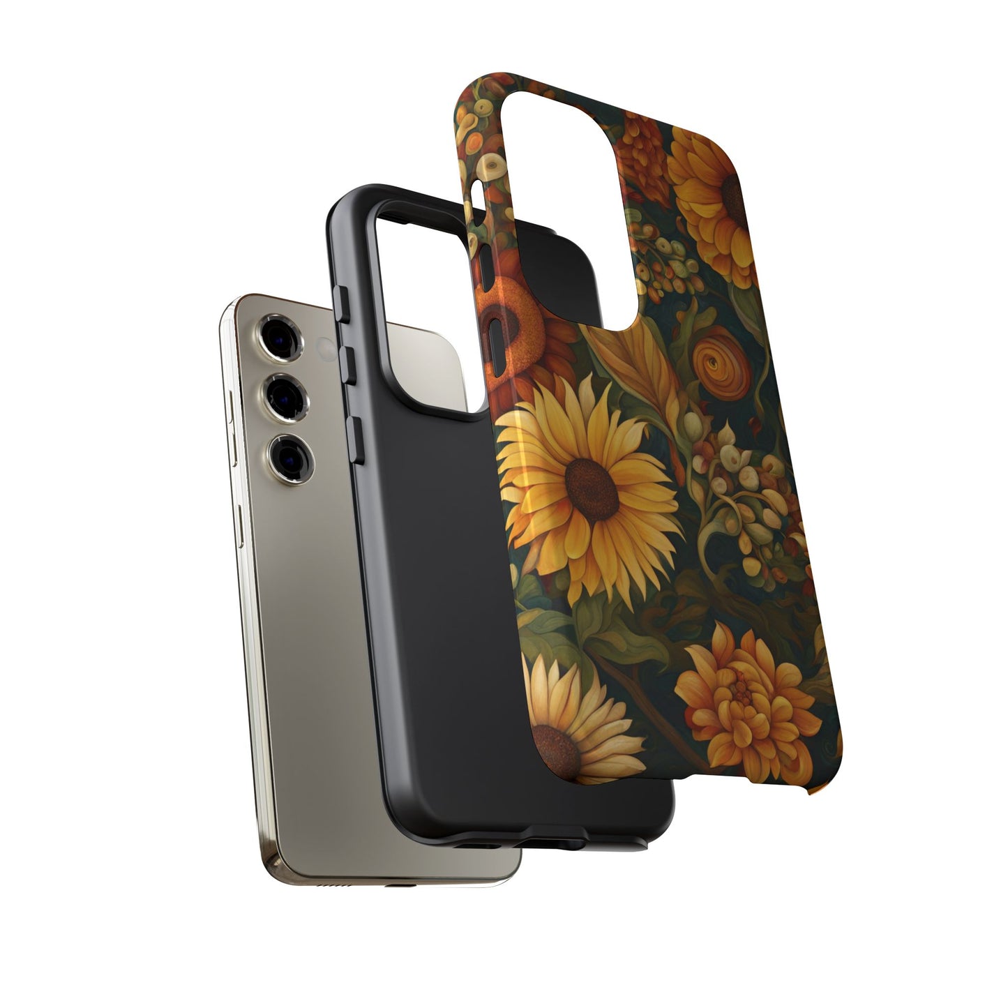 Autumn Flowers iPhone Samsung Galaxy Google Pixel Tough Cases