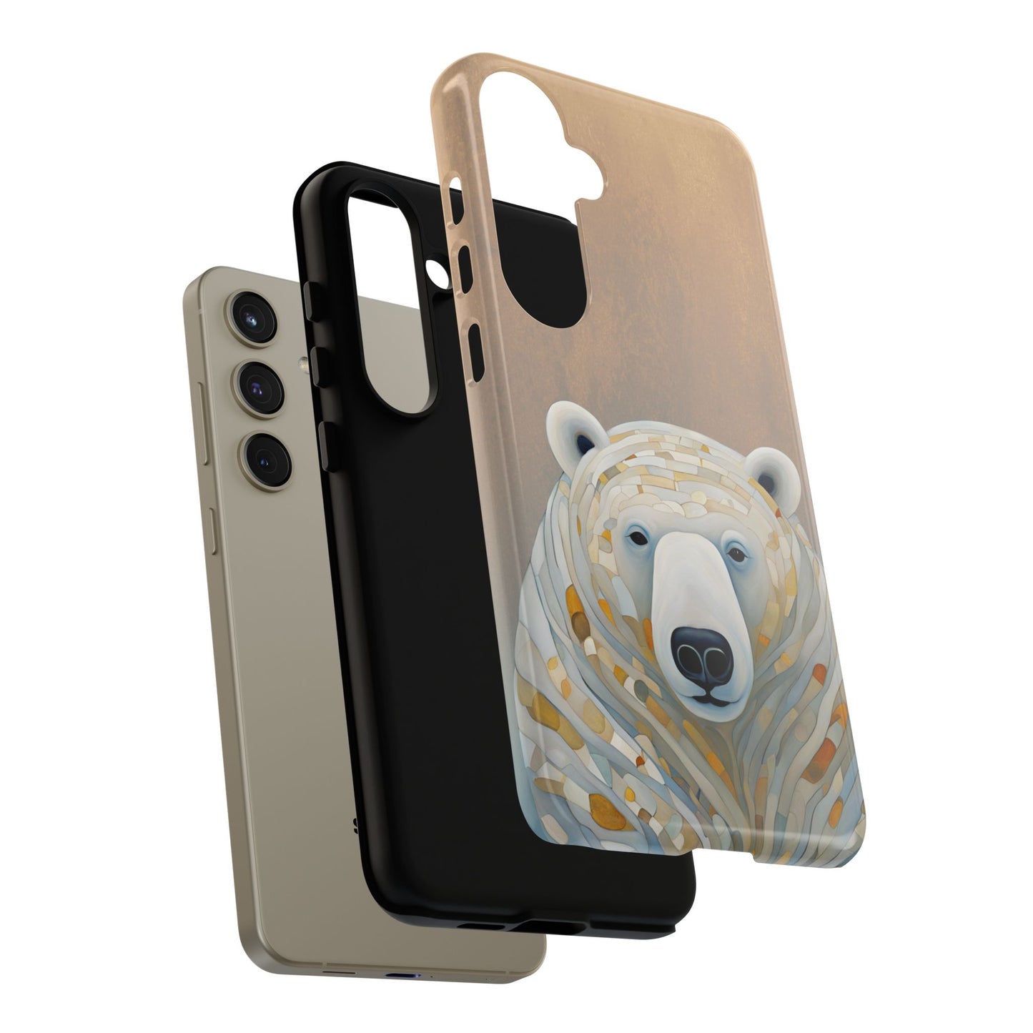 Polar Bear Wildlife iPhone Samsung Galaxy Google Pixel Tough Cases