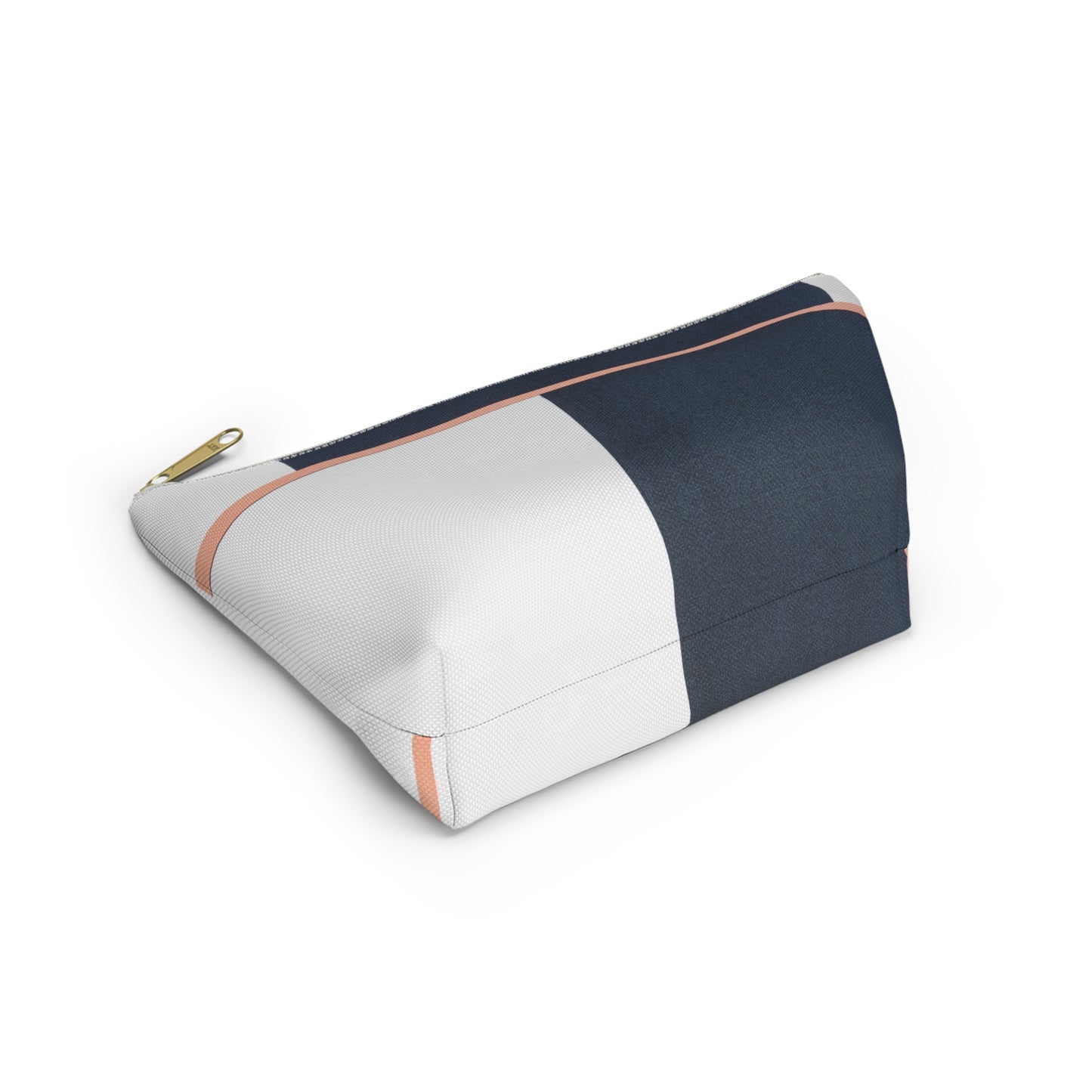 Modern Nautical Accessory Pouch w T-bottom