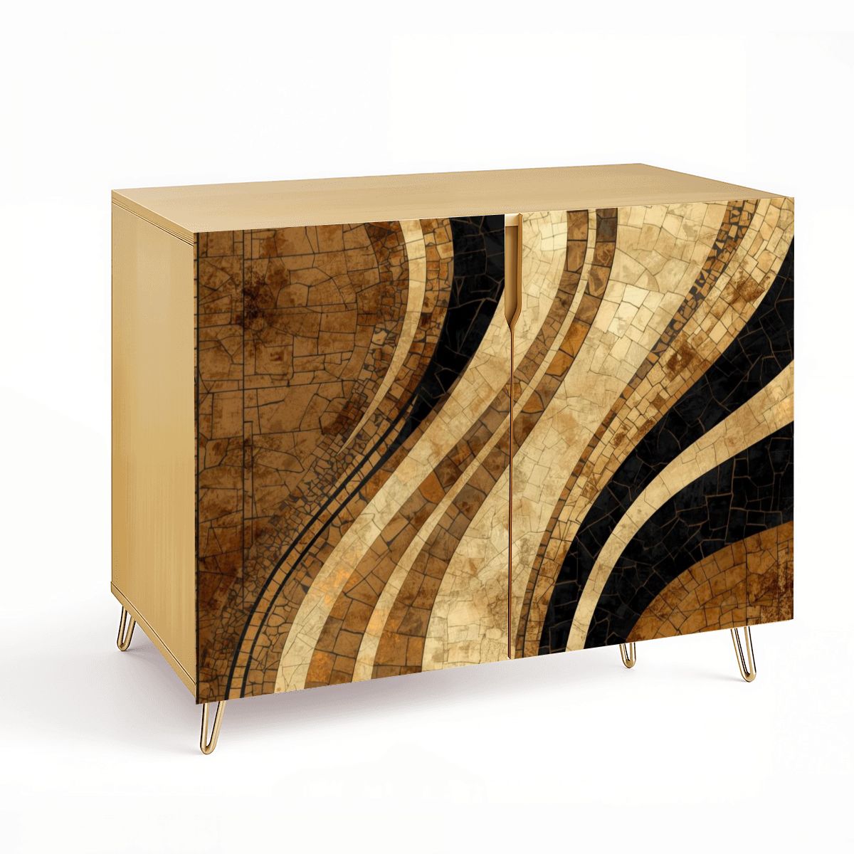 Modern Wooden Storage Cabinet (Made in USA)