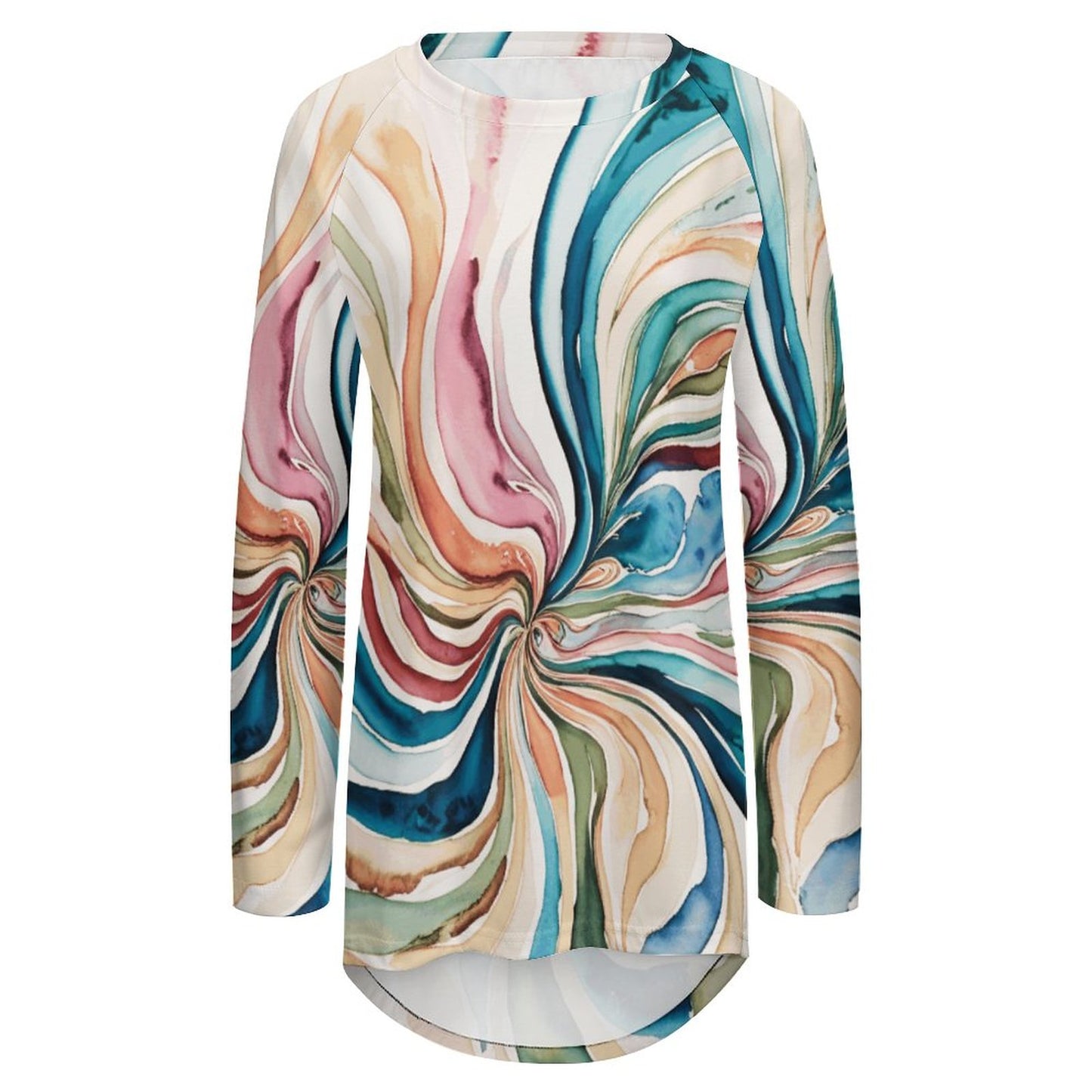 Compton Women's Long Sleeve U-Neck T-Shirts