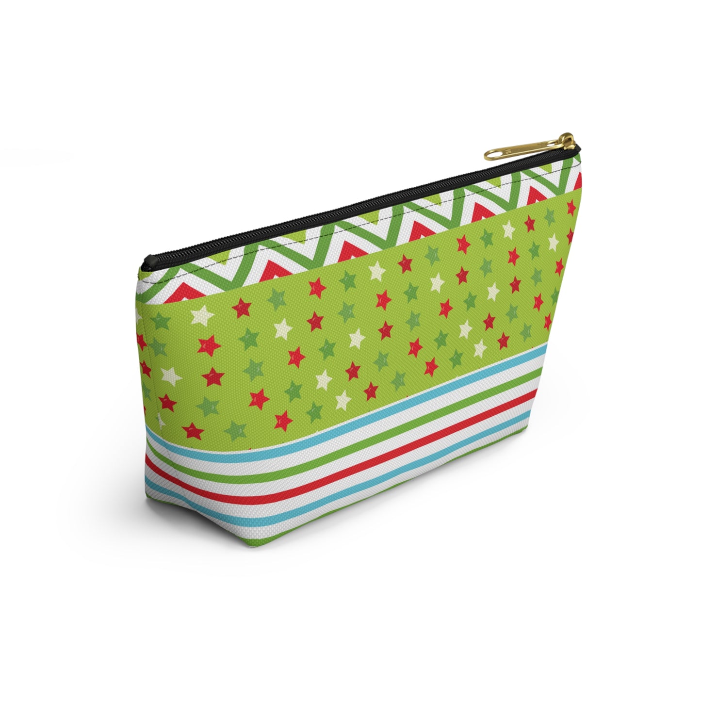 Snappy Holiday Accessory Pouch w T-bottom