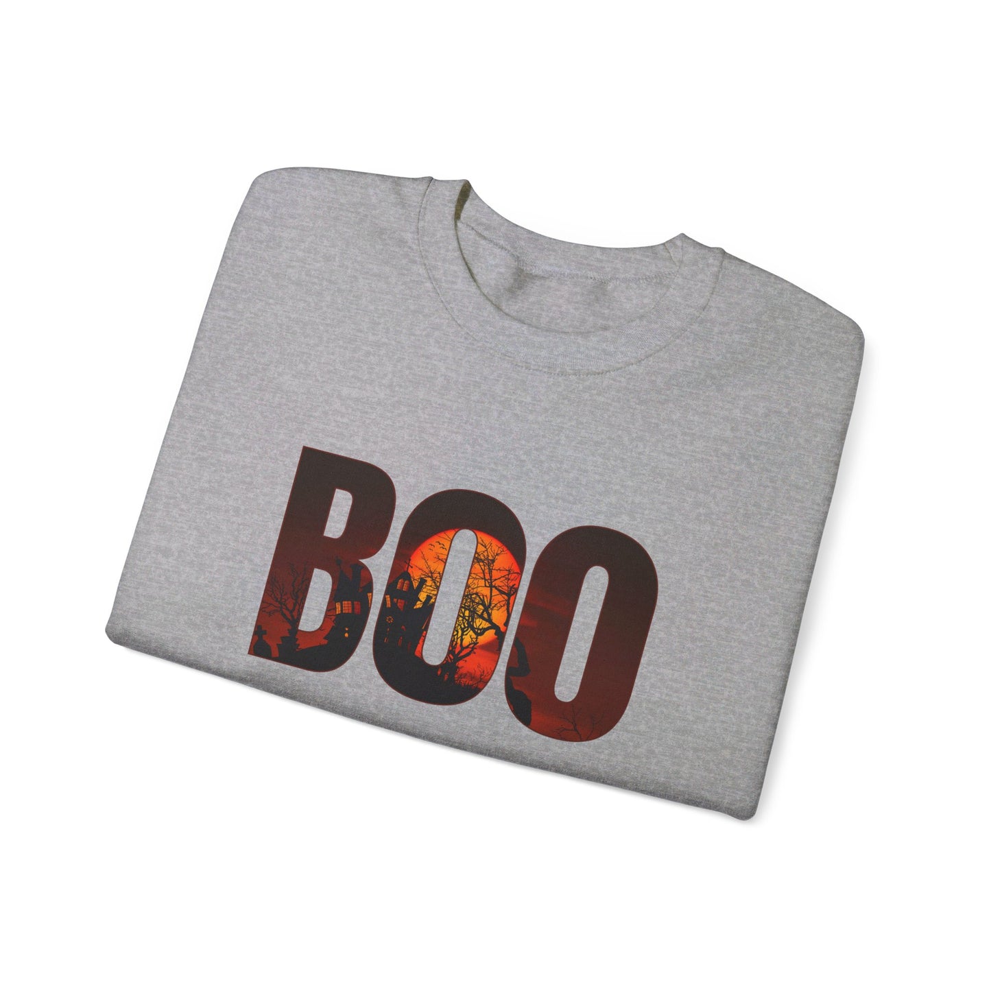 Full Moon BOO Unisex Heavy Blend™ Crewneck Sweatshirt