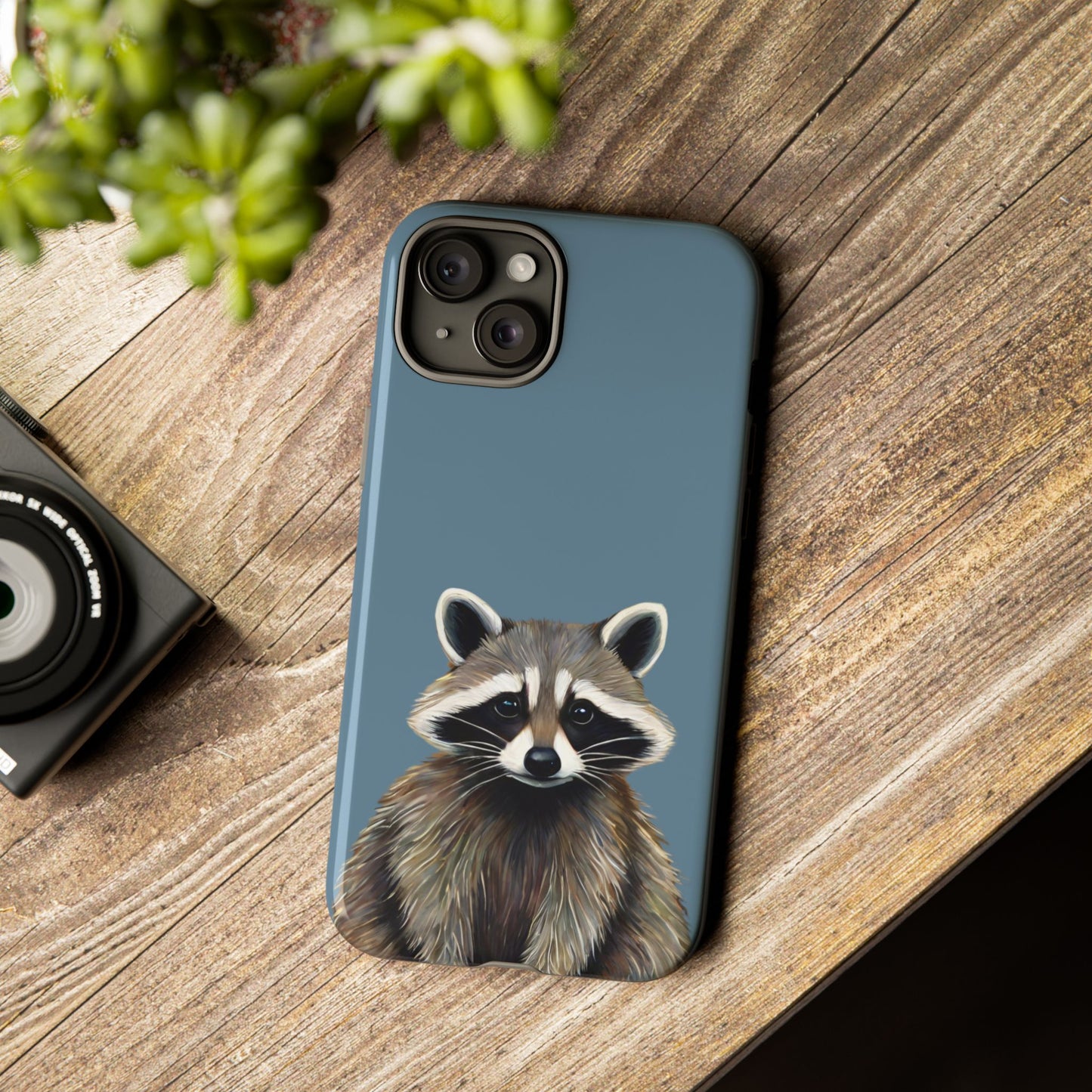 Raccoon Wildlife iPhone Samsung Galaxy Google Pixel Tough Cases