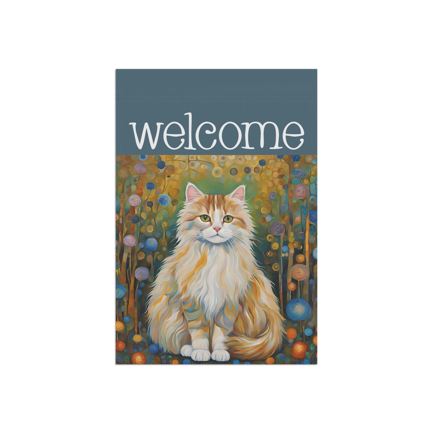 Ragdoll Cat Welcome 2-Sided Garden & House Flag/Banner