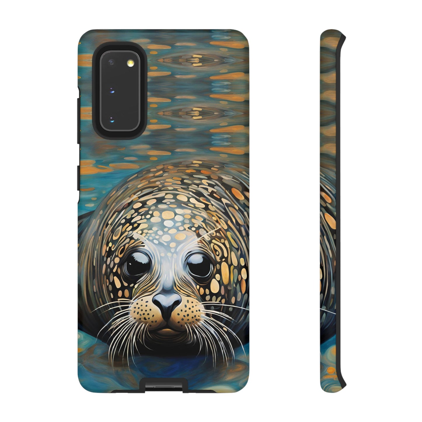 Harbor Seal Wildlife iPhone Samsung Galaxy Google Pixel Tough Cases