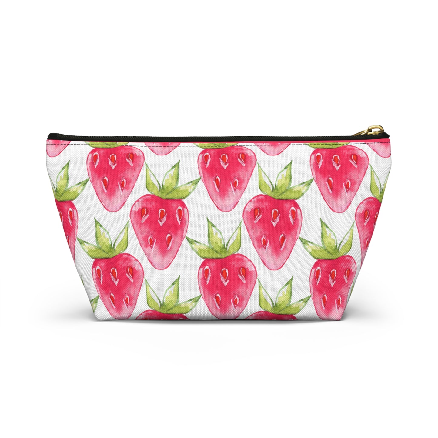 Strawberry Fields Accessory Pouch w T-bottom