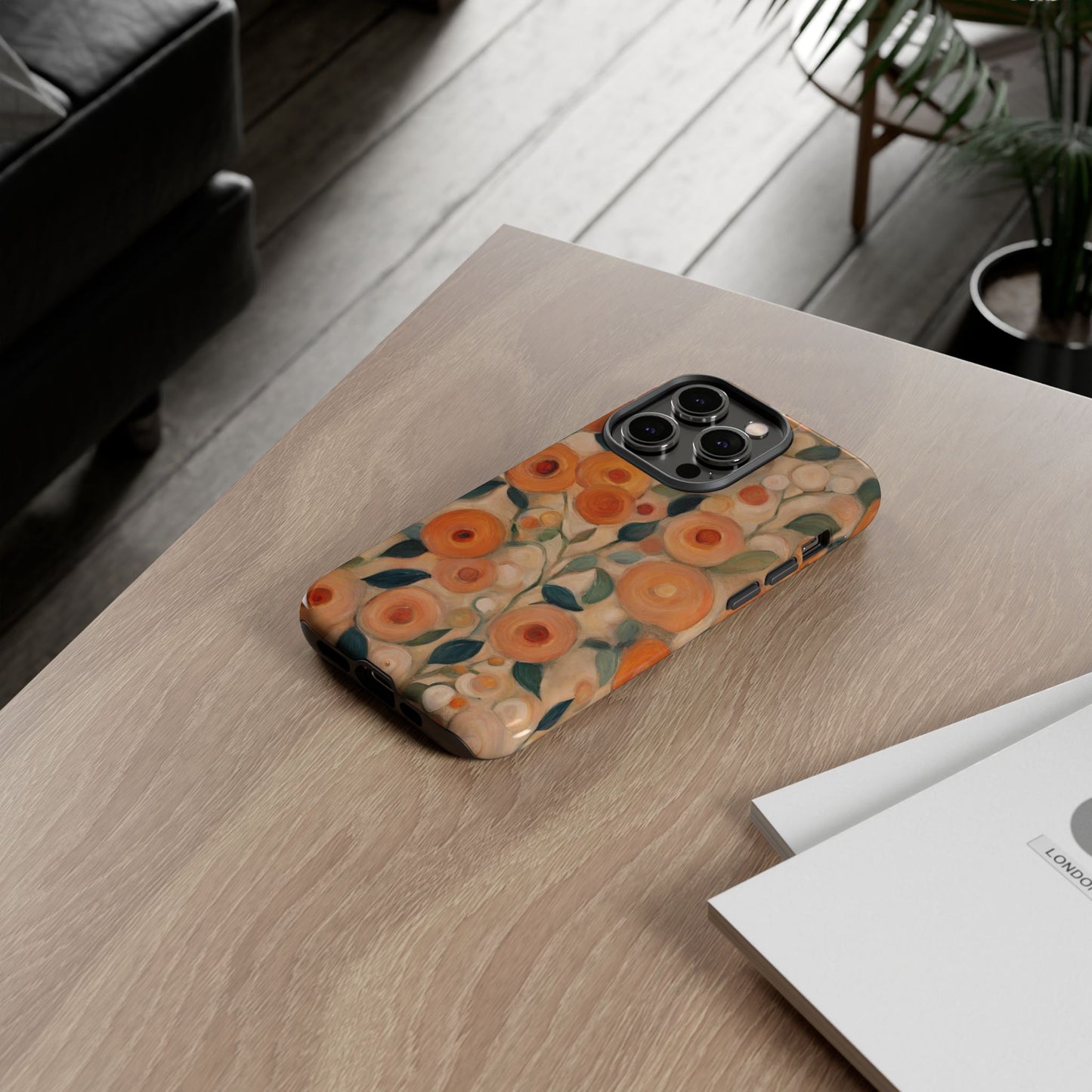 Citrus Floral iPhone Samsung Galaxy Google Pixel Tough Cases