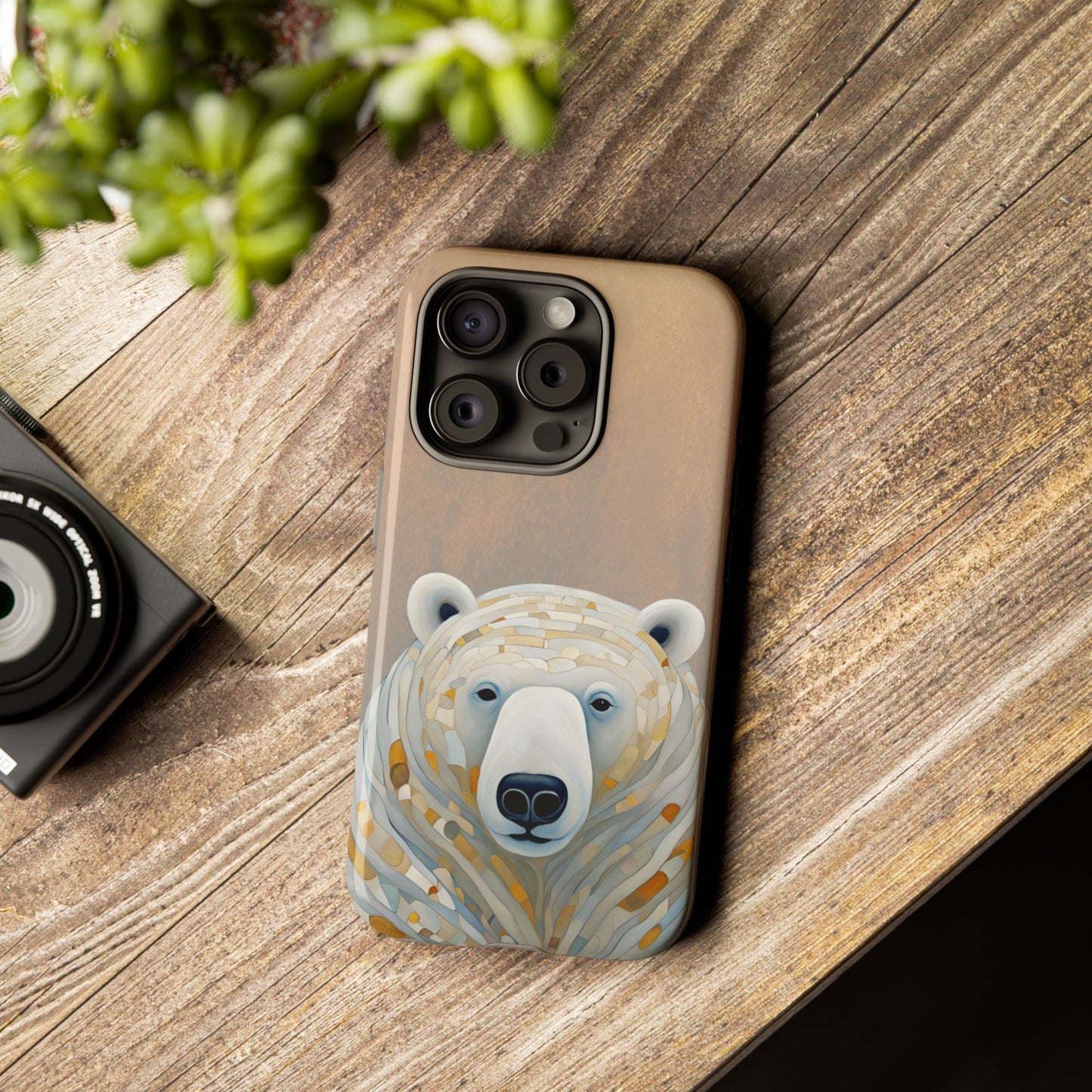 Polar Bear Wildlife iPhone Samsung Galaxy Google Pixel Tough Cases