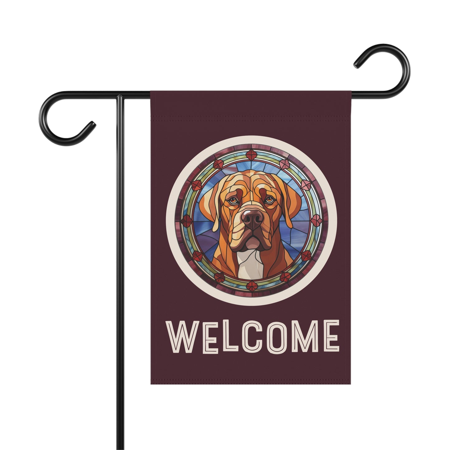 Bordeaux Welcome 2-Sided Garden & House Flag/Banner