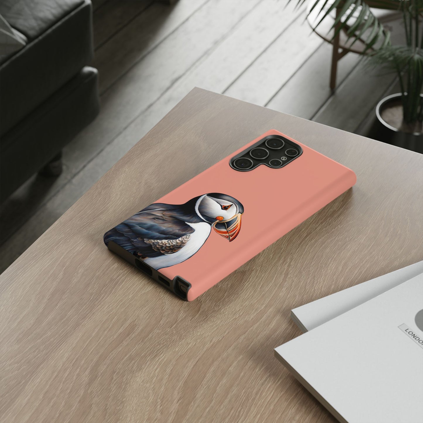 Puffin Wildlife iPhone Samsung Galaxy Google Pixel Tough Cases