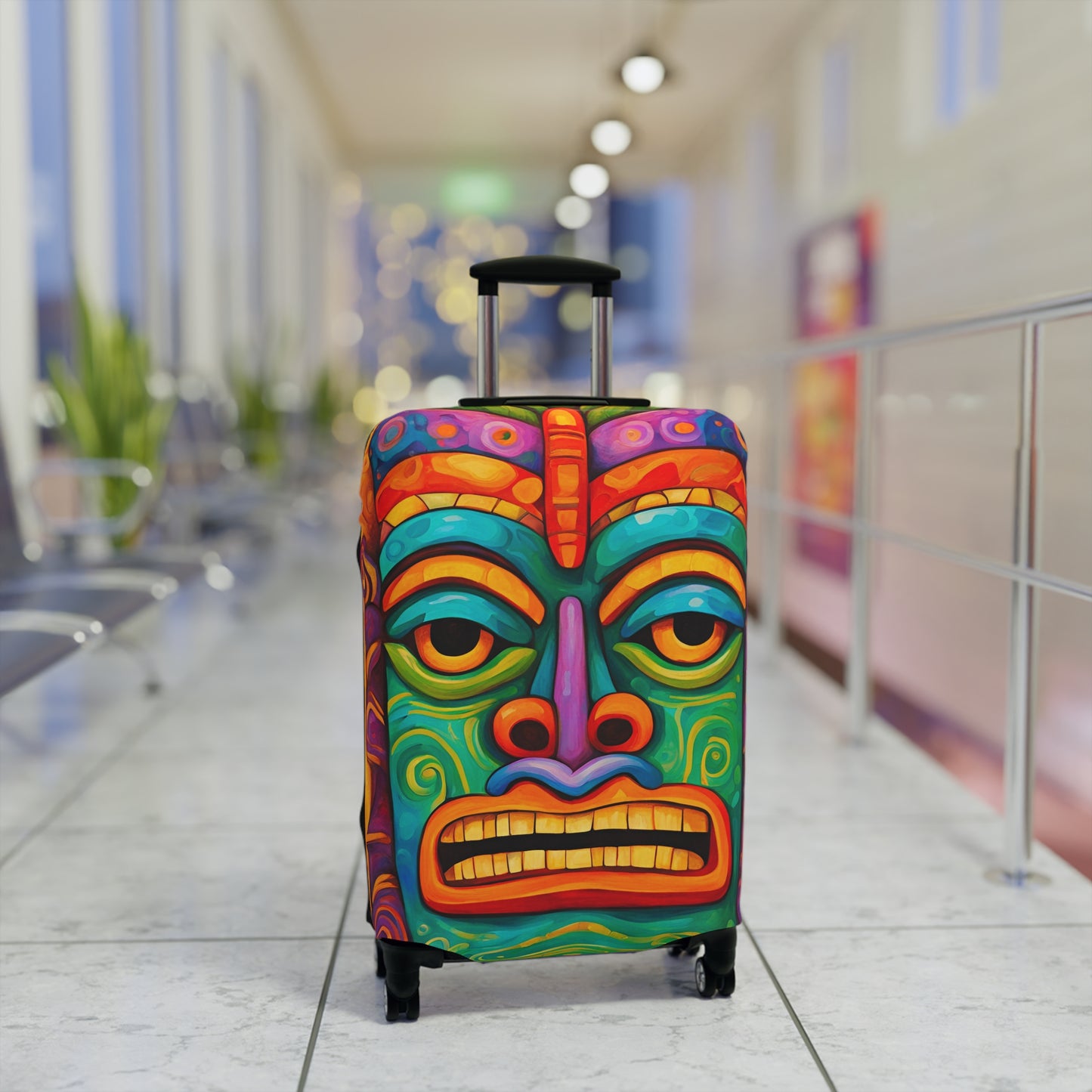 Tiki Chuck Luggage Cover ONLY