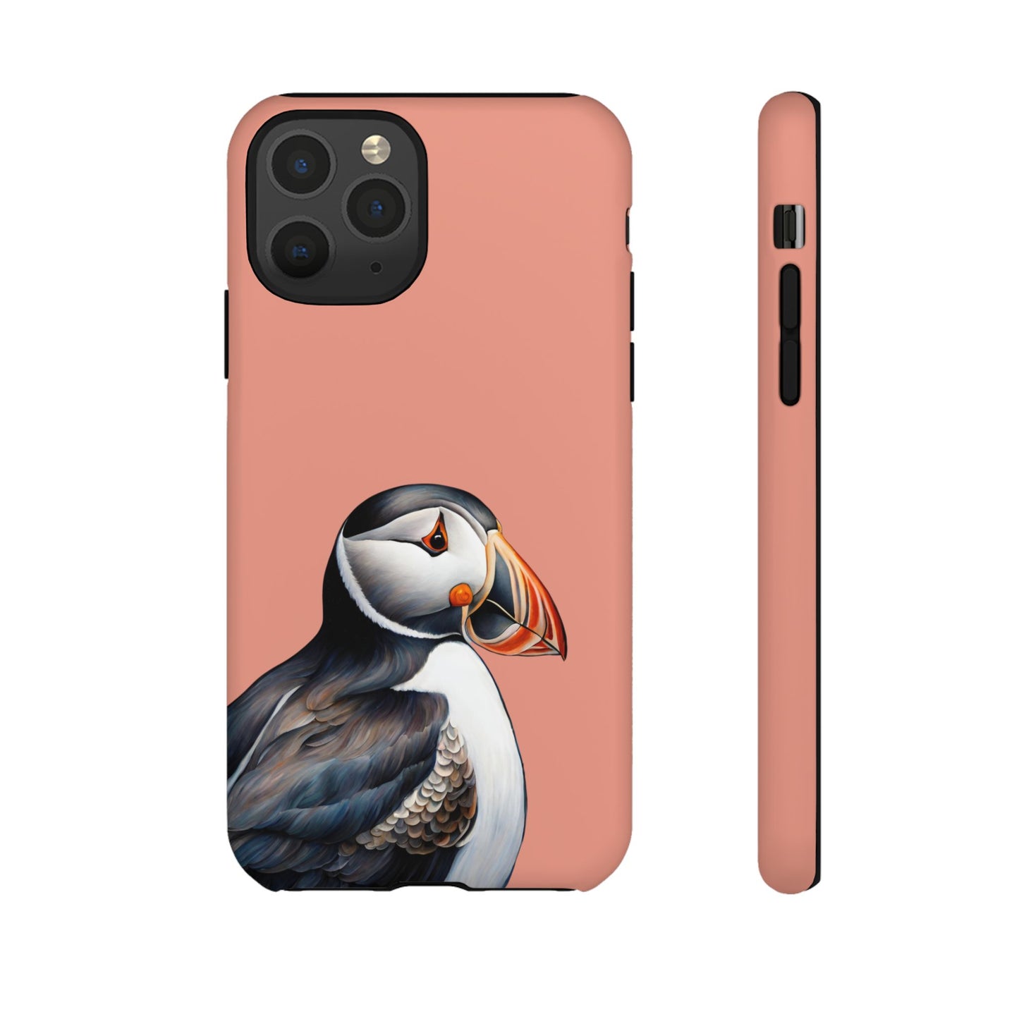 Puffin Wildlife iPhone Samsung Galaxy Google Pixel Tough Cases