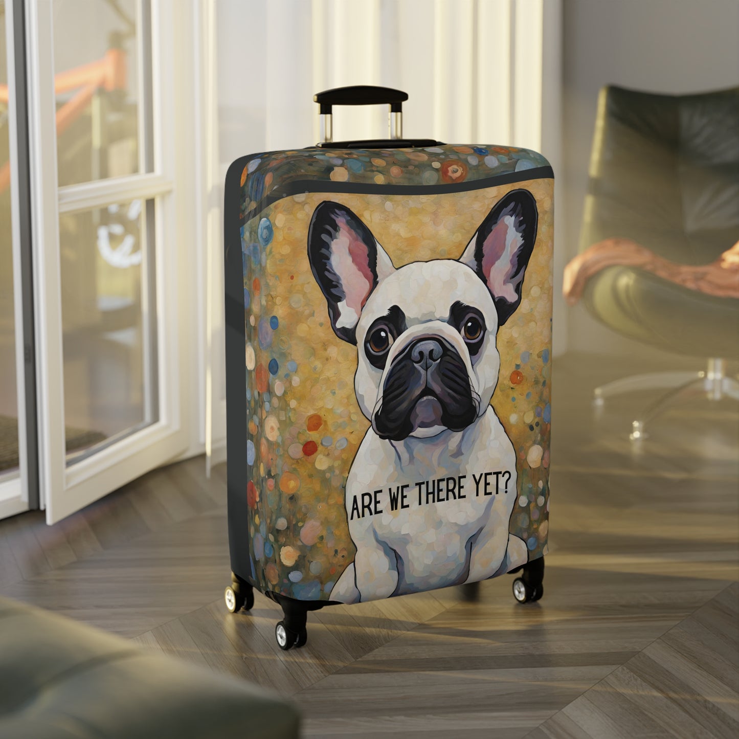 Are We There Yet? French Bulldog Luggage Cover