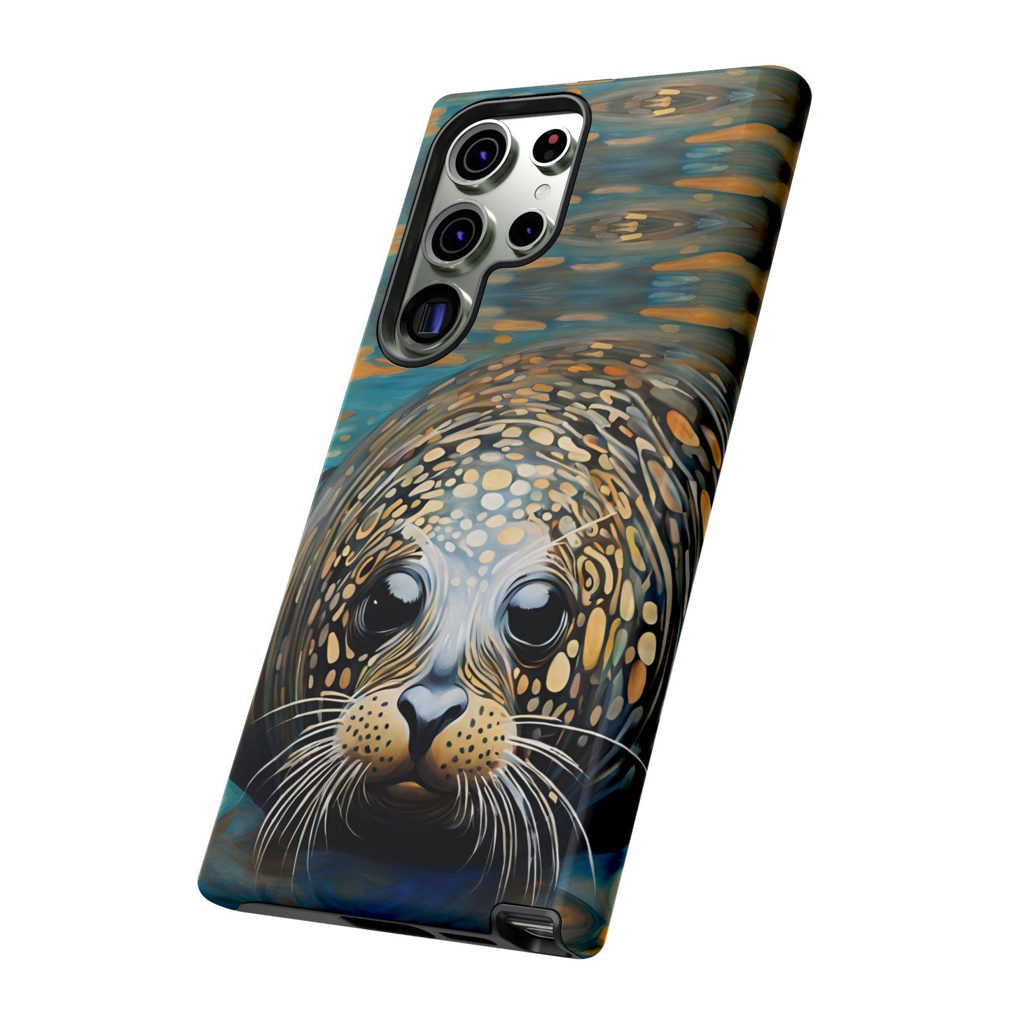 Harbor Seal Wildlife iPhone Samsung Galaxy Google Pixel Tough Cases