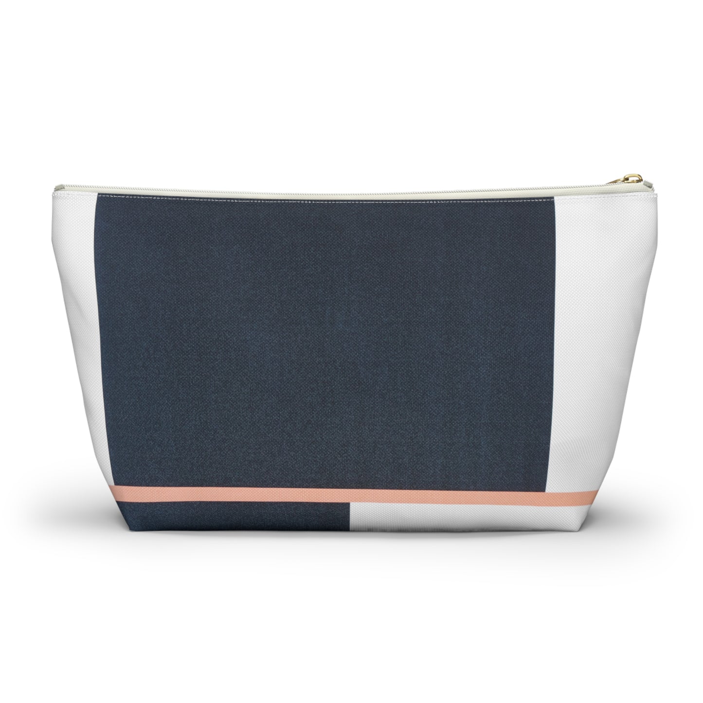 Modern Nautical Accessory Pouch w T-bottom