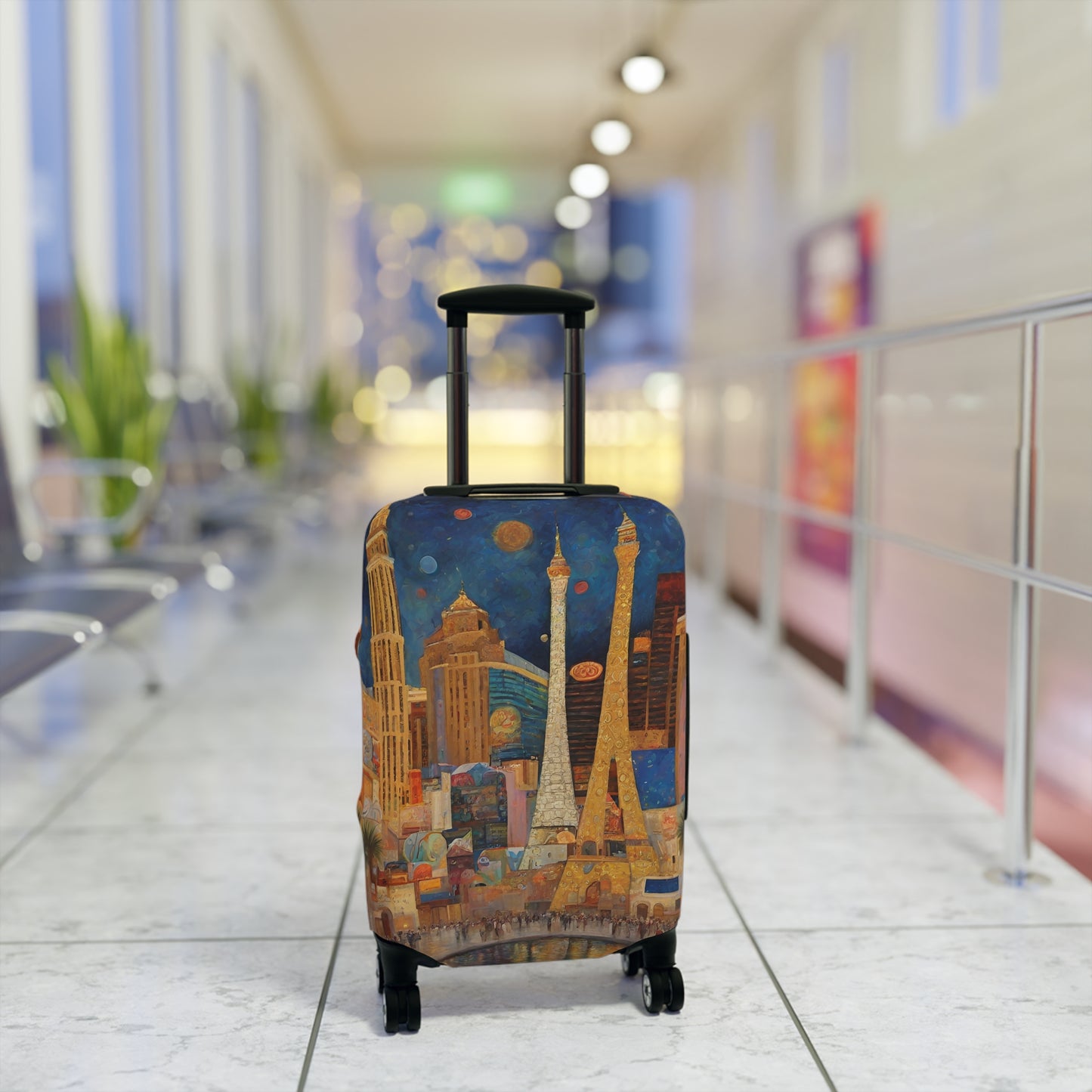 Let's Travel Luggage Cover