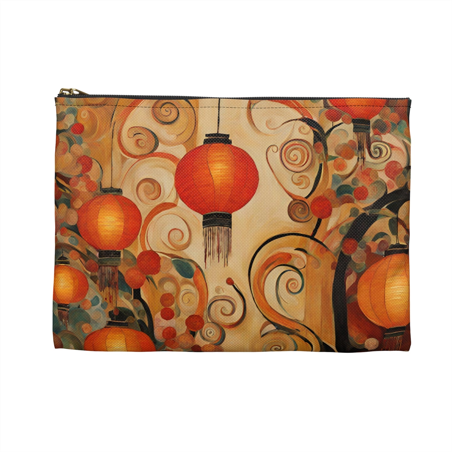 Lanterns & Swirls Accessory Pouch