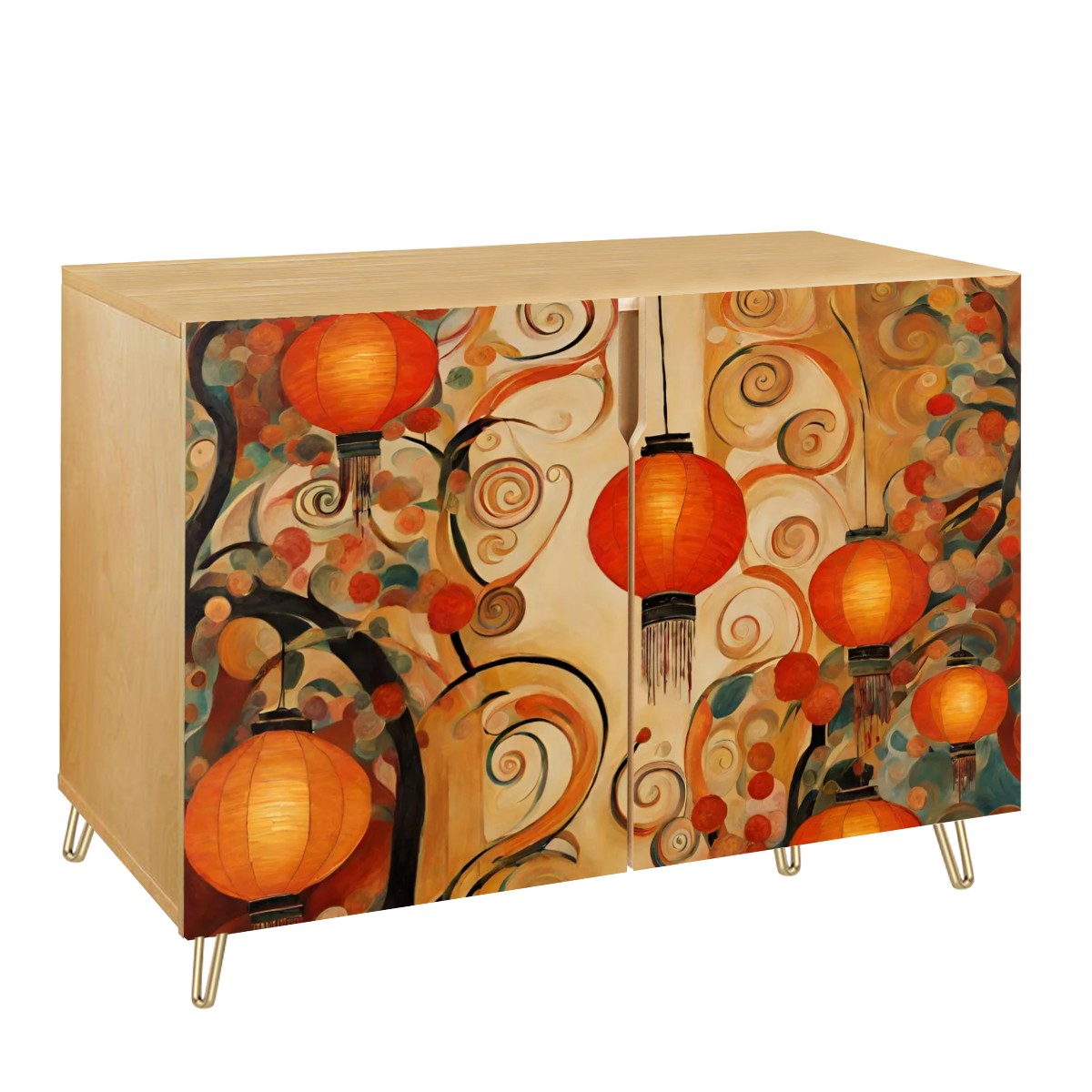 Wooden Storage Cabinet