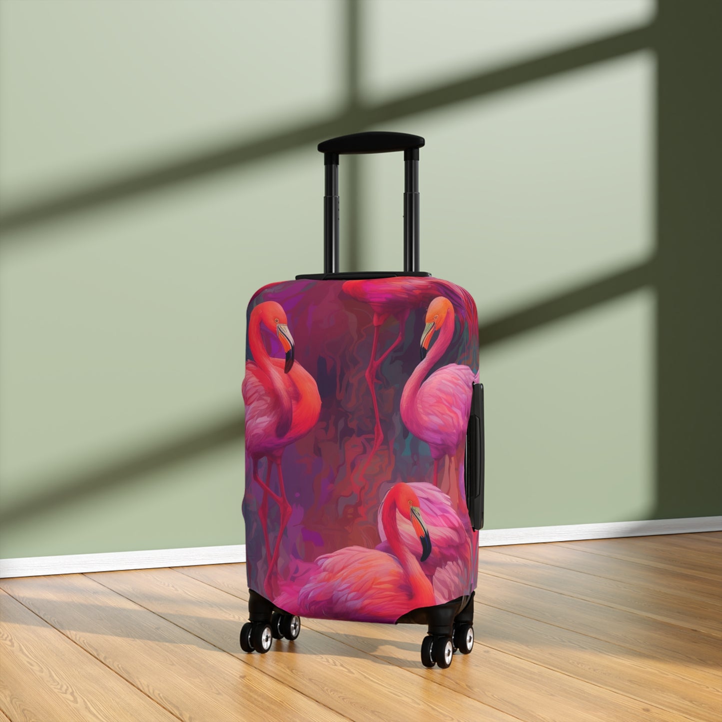 Flamingo Dreams Luggage Cover