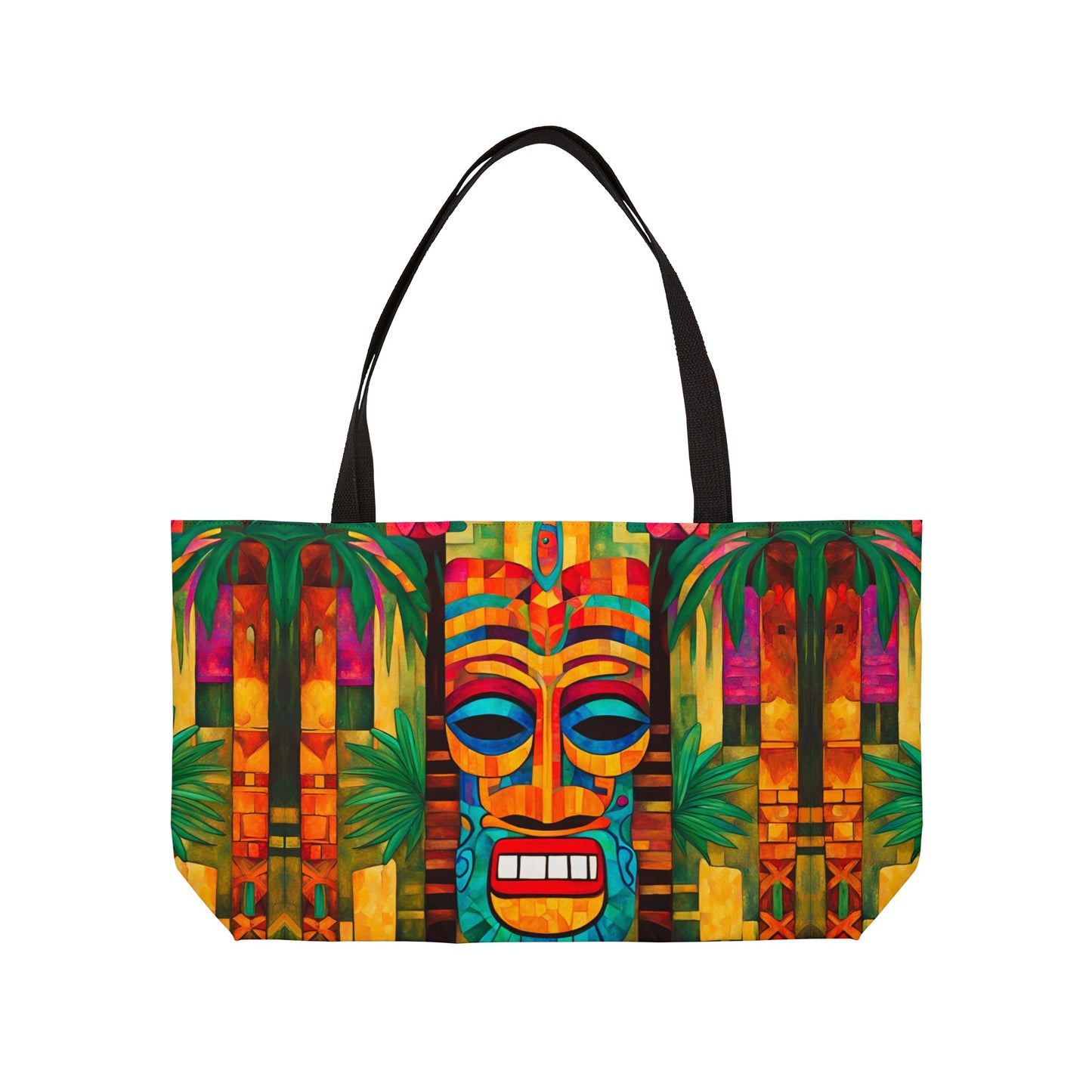 Tiki Burt Weekender Tote Bag