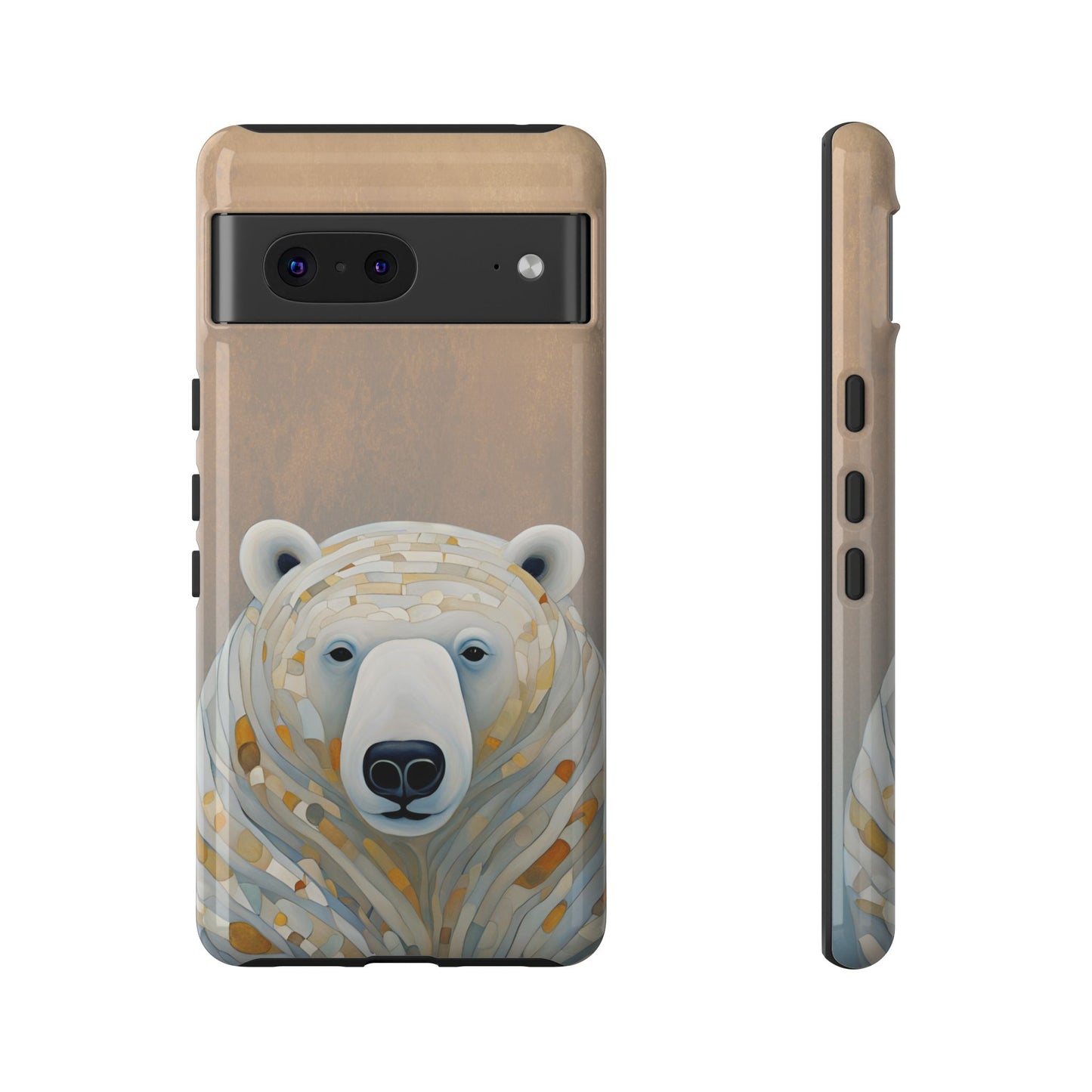 Polar Bear Wildlife iPhone Samsung Galaxy Google Pixel Tough Cases