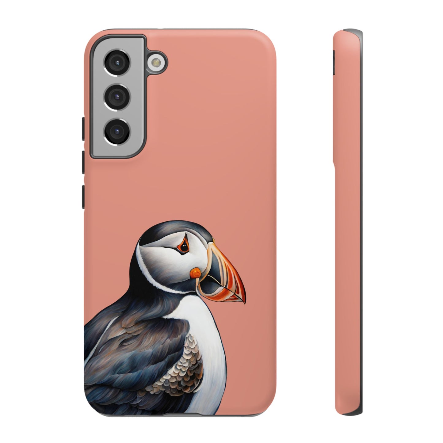 Puffin Wildlife iPhone Samsung Galaxy Google Pixel Tough Cases