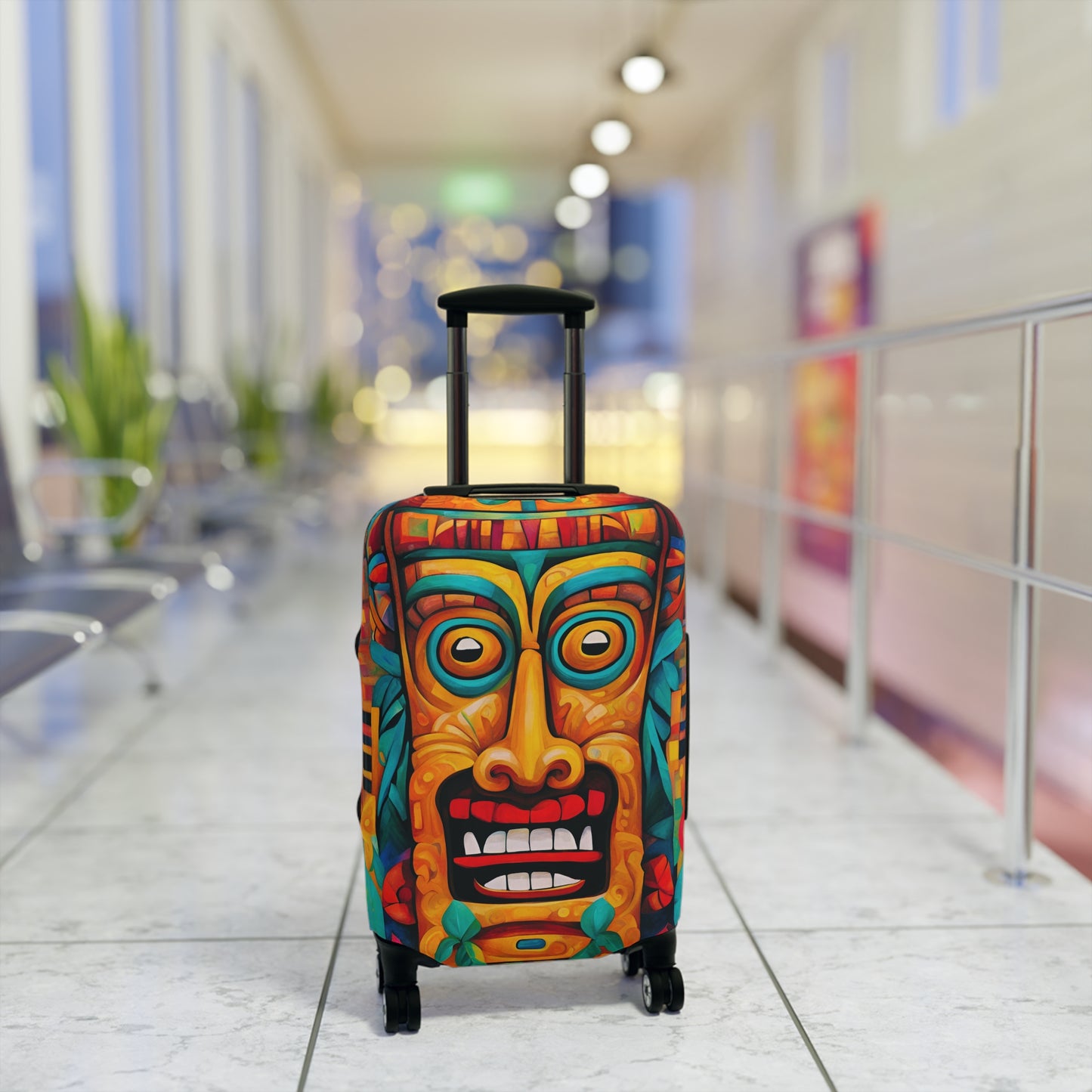 Crazy Tiki Luggage Cover ONLY