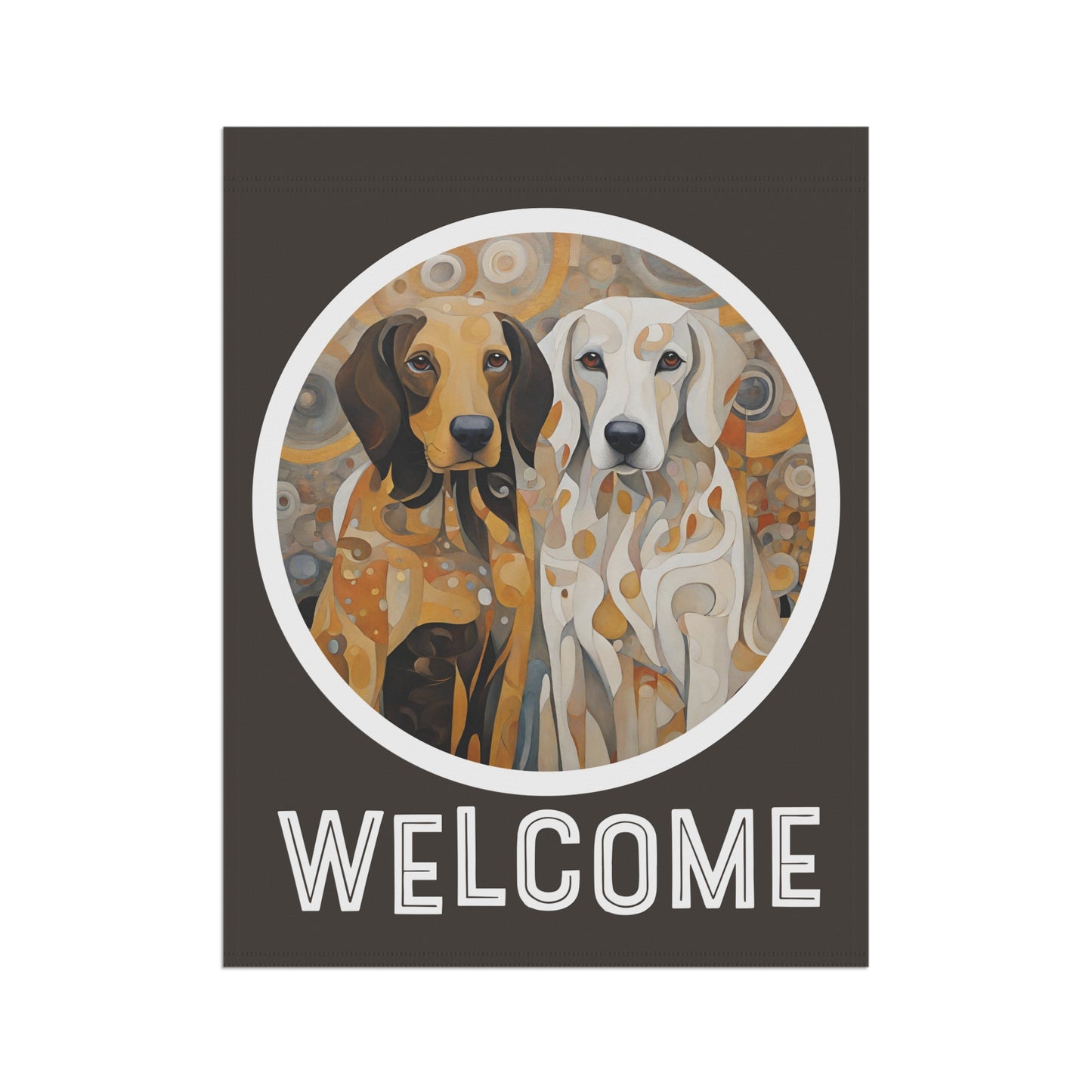 Sully & Gordon Welcome 2-Sided Garden & House Flag/Banner