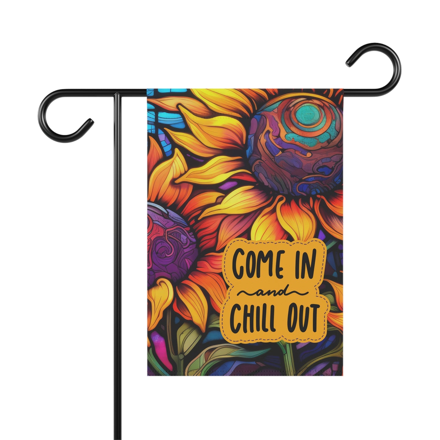 Come In & Chill Out 2-Sided Garden & House Flag/Banner