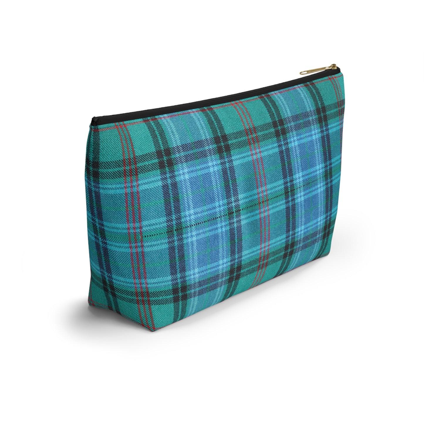 Scottish Lochcarron Accessory Pouch w T-bottom