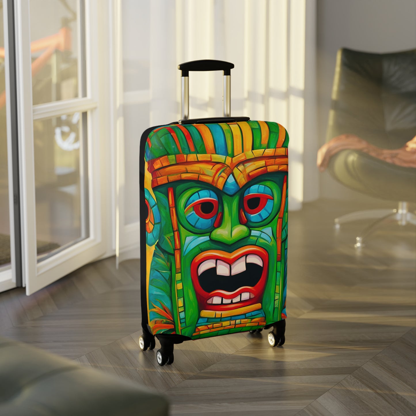 Tiki Bubba Luggage Cover ONLY