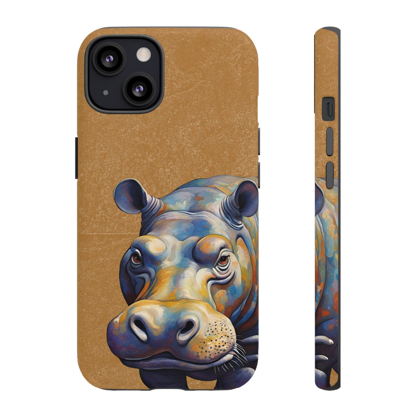 Hippo Wildlife iPhone Samsung Galaxy Google Pixel Tough Cases