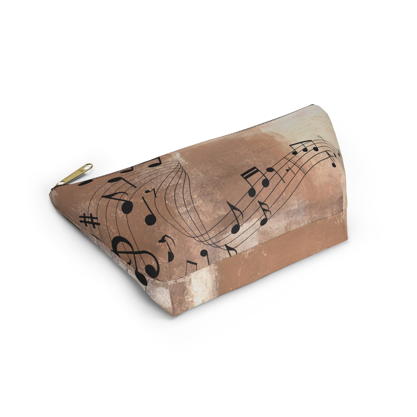 Music Notes Scuff Accessory Pouch w T-bottom