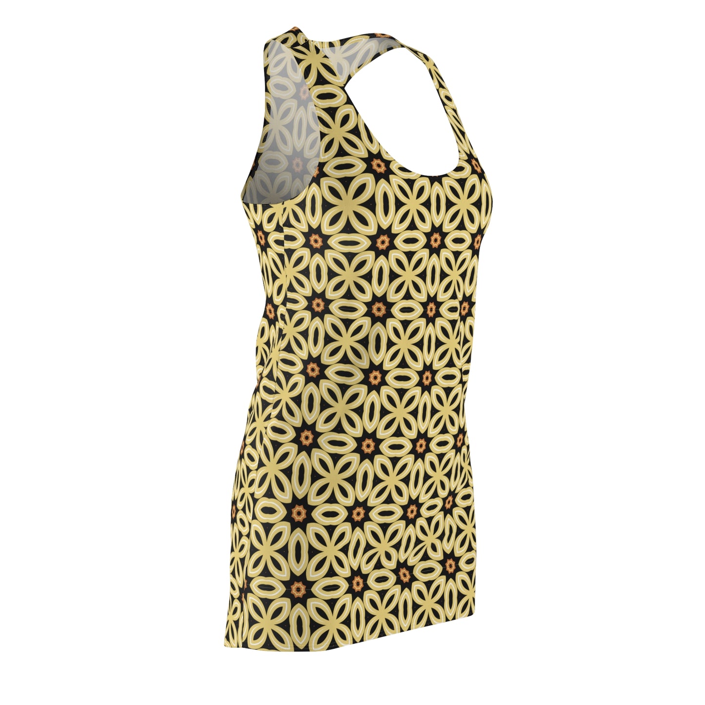 Yellow Daisy Women's  Racerback Dress