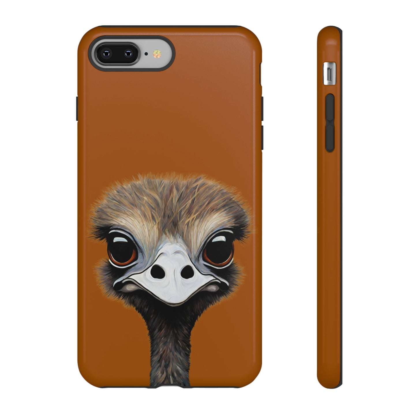 Ostrich Wildlife iPhone Samsung Galaxy Google Pixel Tough Cases