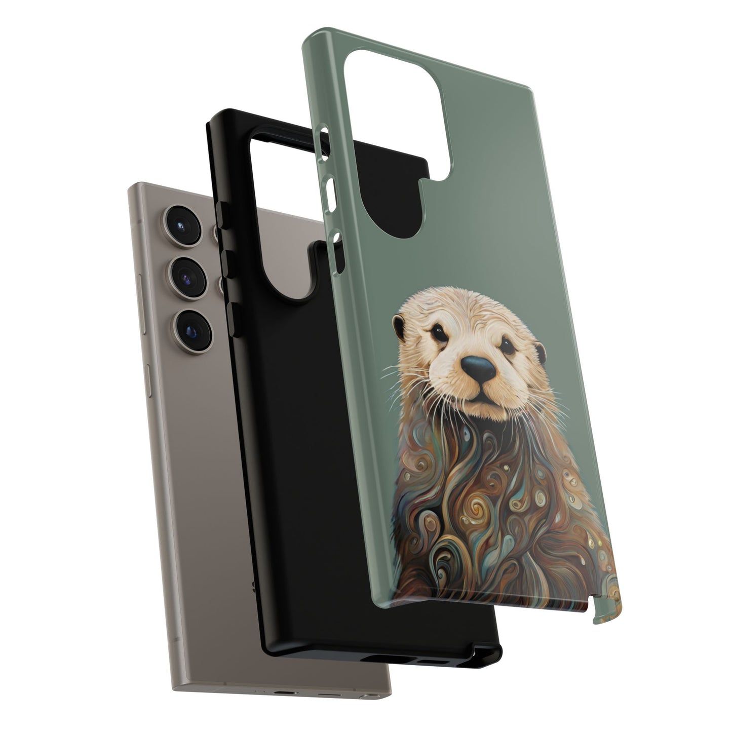 Otter Wildlife iPhone Samsung Galaxy Google Pixel Tough Cases