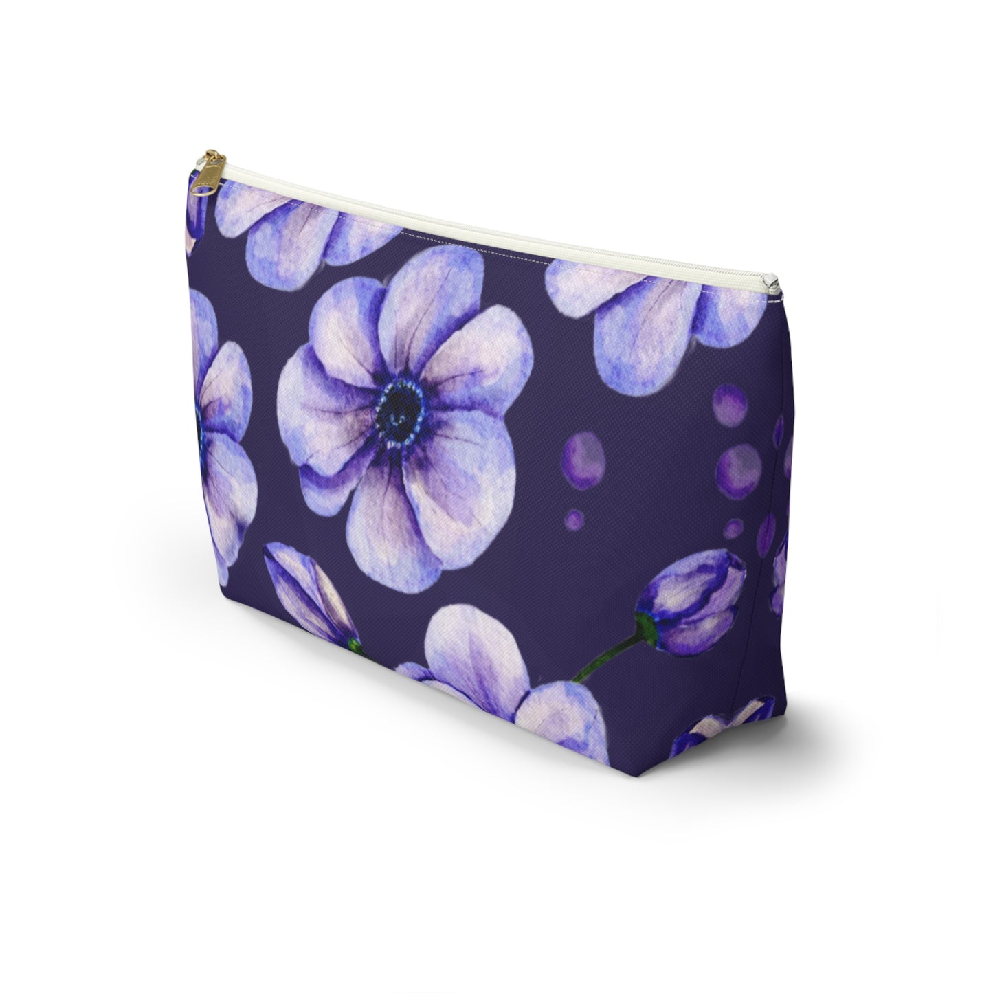 Pansy Accessory Pouch w T-bottom