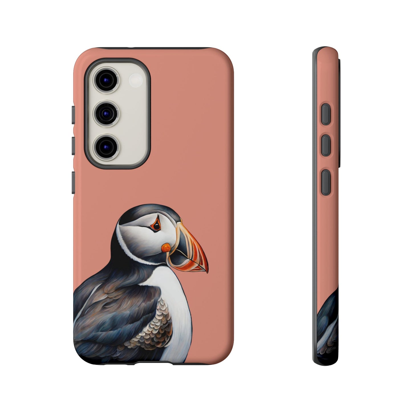 Puffin Wildlife iPhone Samsung Galaxy Google Pixel Tough Cases