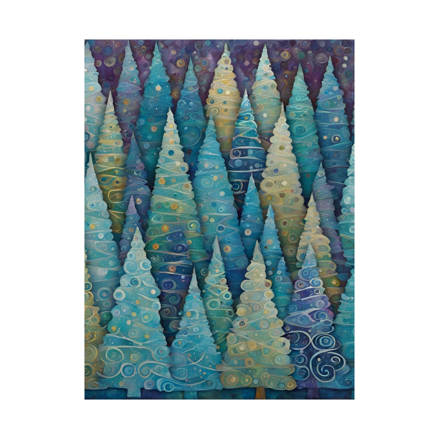 Cool Trees Matte Vertical Posters