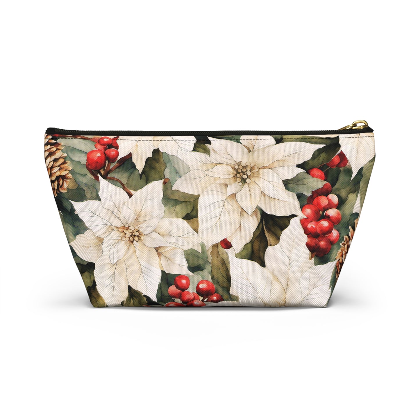 Nature's Holiday Accessory Pouch w T-bottom