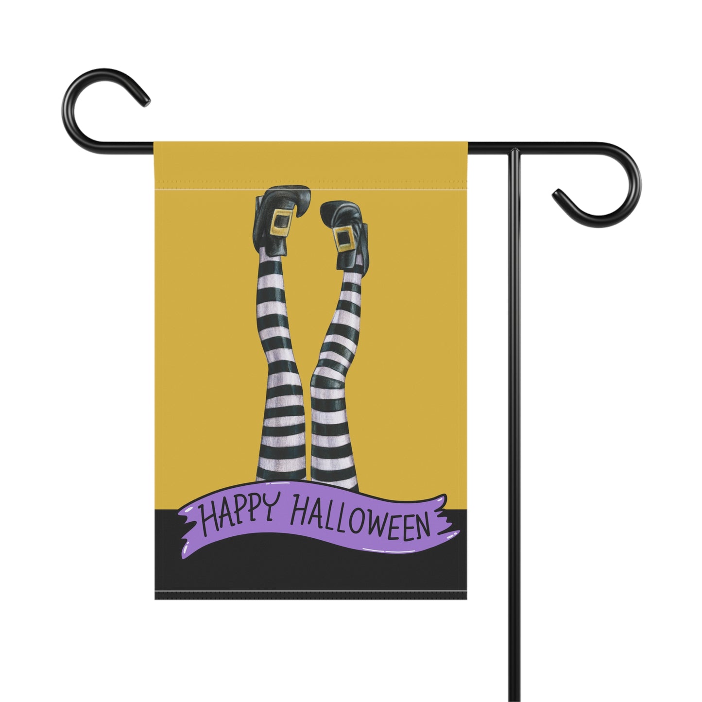 Which Witch Happy Halloween 2-Sided Garden & House Banner