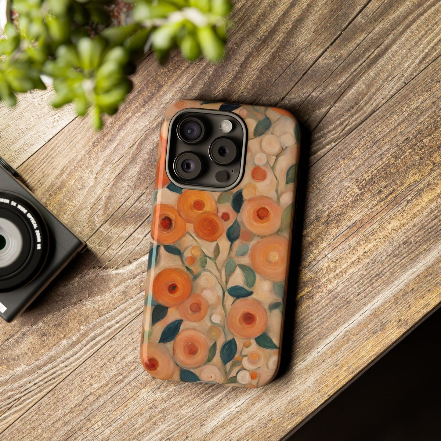 Citrus Floral iPhone Samsung Galaxy Google Pixel Tough Cases