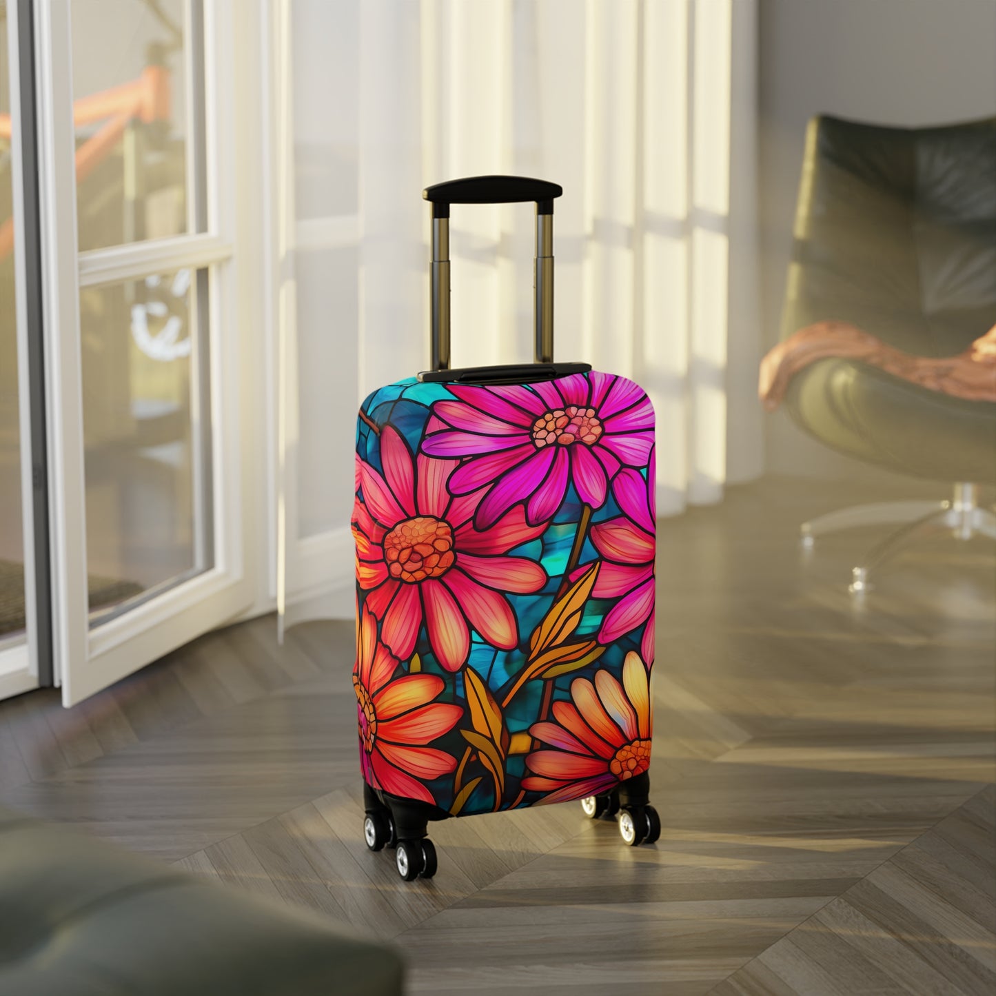 Daisy Pop Luggage Cover