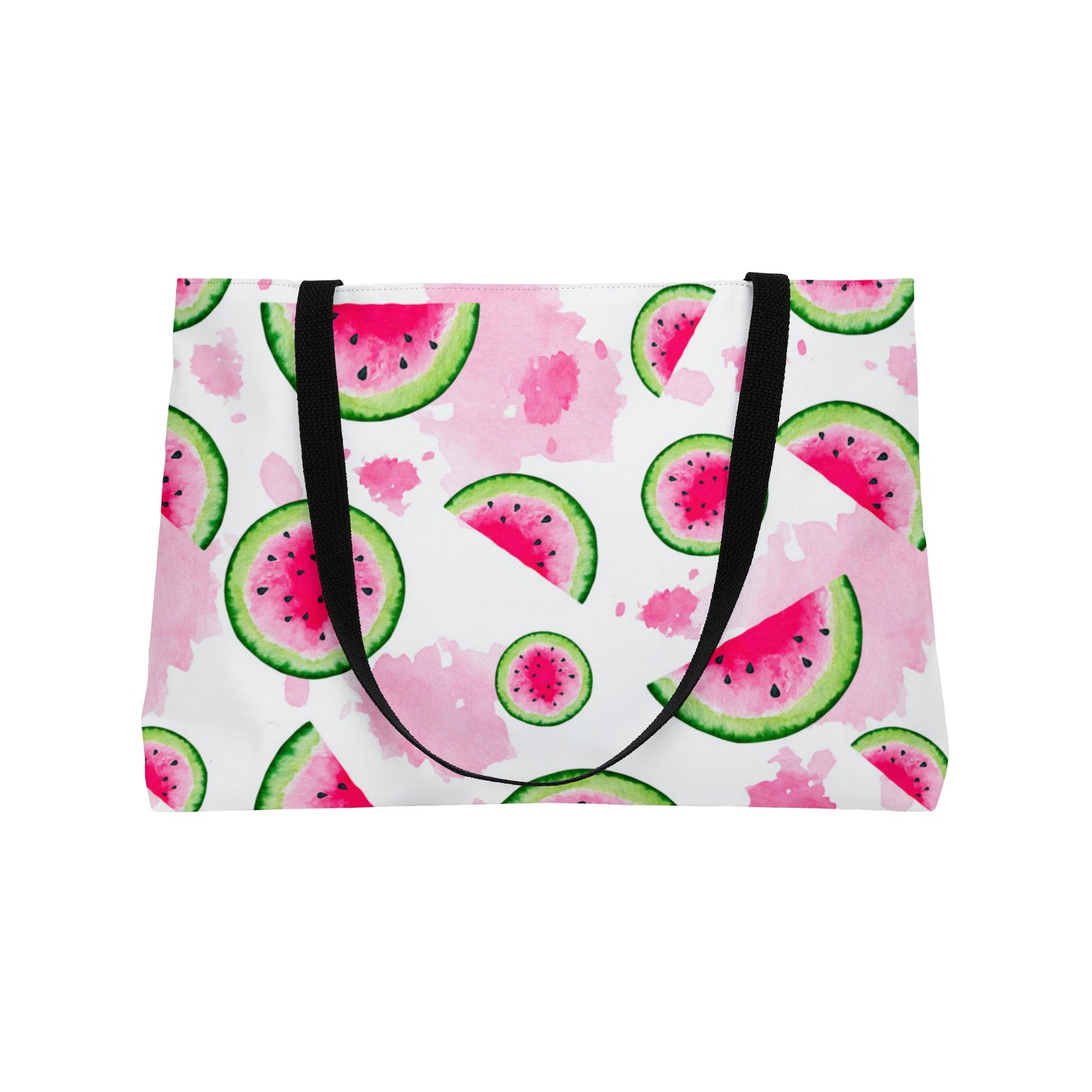 Watermelon Splash Weekender Tote Bag