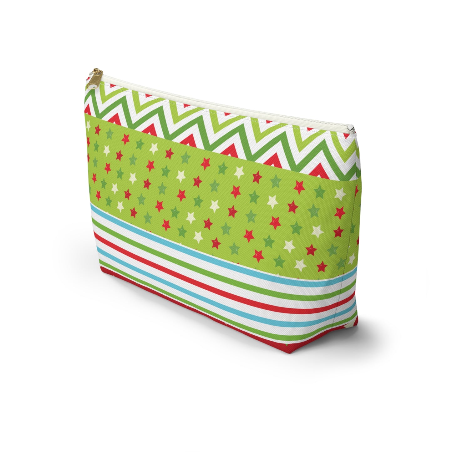 Snappy Holiday Accessory Pouch w T-bottom