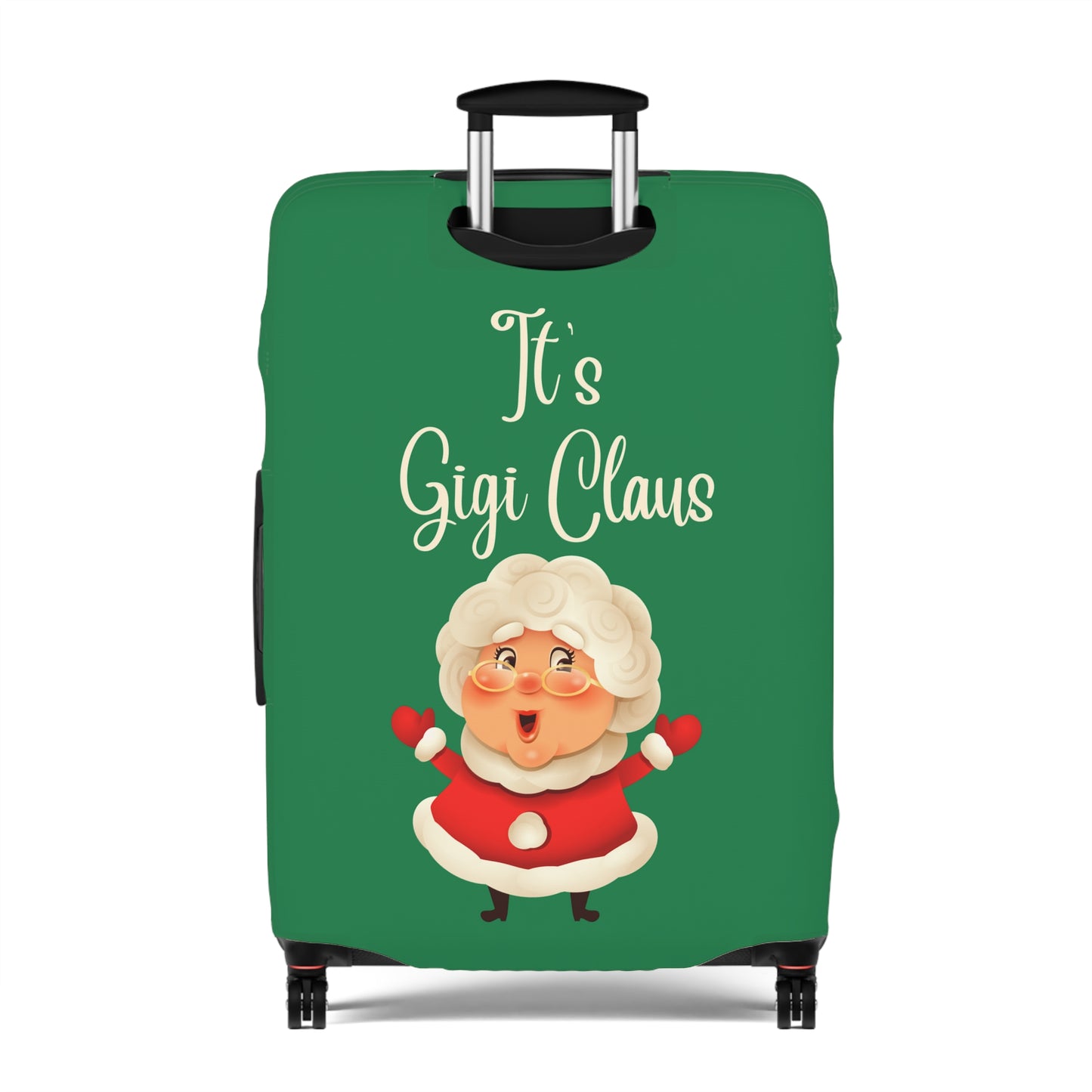 It's Gigi Claus Christmas Luggage Cover