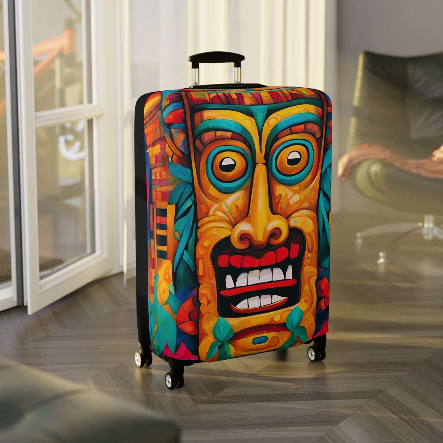 Crazy Tiki Luggage Cover ONLY